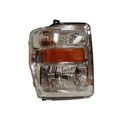 '08-'10 Ford F-250 Super Duty, '08-'10 Ford F-350 Super Duty, '08-'10 Ford F-450 Super Duty Passenger Side Composite Aero Head Light Assembly
