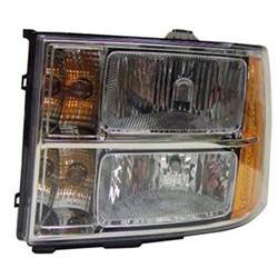 '07-'13 GMC Sierra 1500, '07-'14 GMC Sierra 2500 HD, '07-'14 GMC Sierra 3500 HD Driver Side Head Light Assembly
