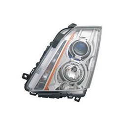 '08-'14 Cadillac CTS Driver Side Halogen Head Light Assembly