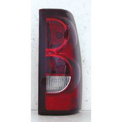 '03 Chevrolet Silverado 1500, '03 Chevrolet Silverado 1500 HD, '03 Chevrolet Silverado 2500, '03 Chevrolet Silverado 2500 HD Passenger Side Tail Light Assembly