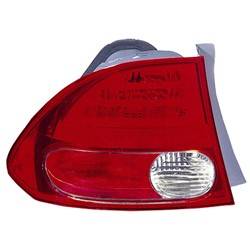 '06-'08 Honda Civic Driver Side Outer Tail Light Assembly