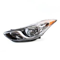 '11-'13 Hyundai Elantra, '13 Hyundai Elantra Coupe Driver Side Headlight Assembly