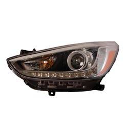 2014-2017 Hyundai Accent Driver's Headlight Assembly