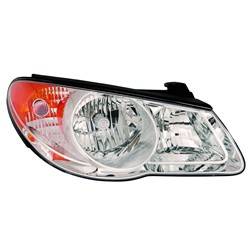 '10 Hyundai Elantra Passenger Side Head Light Assembly