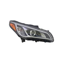 2015-2016 Hyundai Sonata Passenger's Headlight Assembly