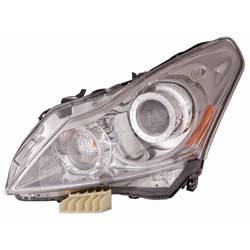'11-'12 INFINITI G25, '10-'13 INFINITI G37, '15 INFINITI Q40 Driver Side Headlight Assembly