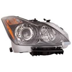 '11-'13 INFINITI G37, '14-'15 INFINITI Q60 Passenger Side Headlight Assembly