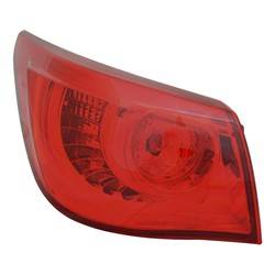 2014-2015 Infiniti Q50 Tail Light Assembly