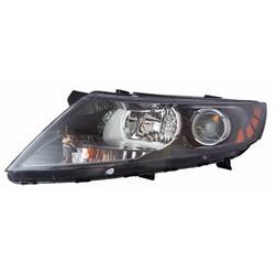 '11-'13 Kia Optima Driver Side Halogen Headlight Assembly