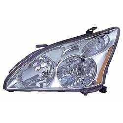 '04-'06 Lexus RX330, '07-'09 Lexus RX350 Driver Side Halogen Head Light Assembly