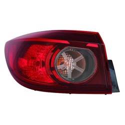 2014-2018 Mazda 3 Tail Light Assembly