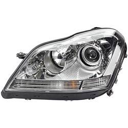 '07-'09 Mercedes GL320, '10-'12 Mercedes GL350, '07-'12 Mercedes GL450, '08-'12 Mercedes GL550 Driver Side Halogen Head Light Assembly