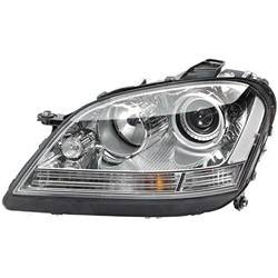 '06 Mercedes ML350, '06 Mercedes ML500 Driver Side Hid Type Head Light Assembly