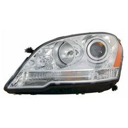 '08-'09 Mercedes ML320, '08-'11 Mercedes ML350, '10-'11 Mercedes ML450, '08-'11 Mercedes ML550, '08-'11 Mercedes ML63 AMG Driver Side Halogen Head Light Assembly