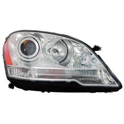 '08-'09 Mercedes ML320, '08-'11 Mercedes ML350, '10-'11 Mercedes ML450, '08-'11 Mercedes ML550, '08-'11 Mercedes ML63 AMG Passenger Side Halogen Head Light Assembly