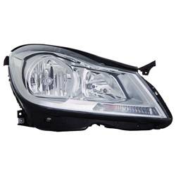 '12-'15 Mercedes C250, '12-'14 Mercedes C300, '12-'15 Mercedes C350, '12-'15 Mercedes C63 AMG Passenger Side Halogen Headlight Assembly