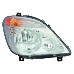 '07-'09 Dodge Sprinter 2500, '07-'09 Dodge Sprinter 3500, '10-'13 Mercedes Sprinter 2500, '10-'13 Mercedes Sprinter 3500 Passenger Side Halogen Head Light Assembly