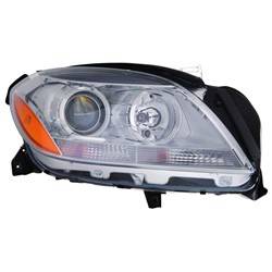 '15 Mercedes ML250, '12-'15 Mercedes ML350, '15 Mercedes ML400, '13-'14 Mercedes ML550, '12-'15 Mercedes ML63 AMG Passenger Side Halogen Headlight Assembly