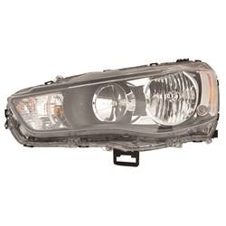 '10-'13 Mitsubishi Outlander Driver Side Halogen Headlight Assembly