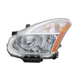 '08 Nissan Rogue Driver Side Halogen Head Light Assembly