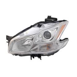 '09-'14 Nissan Maxima Driver Side Halogen Headlight Assembly