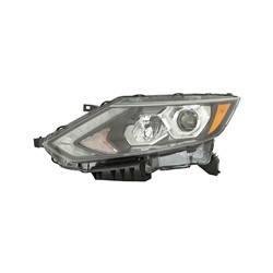 2017-2019 Nissan Qashqai, 2017-2019 Nissan Rogue Sport Driver's Headlight Assembly