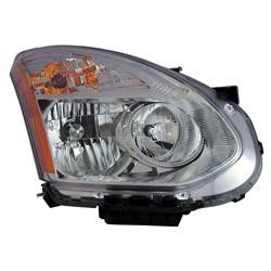 '13 Nissan Rogue Passenger Side Halogen Headlight Assembly