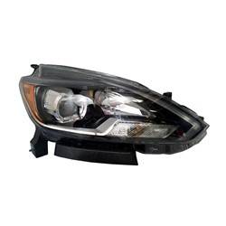 2016-2017 Nissan Sentra Passenger's Headlight Assembly