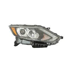 2017-2019 Nissan Qashqai, 2017-2019 Nissan Rogue Sport Passenger's Headlight Assembly