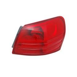 '08-'13 Nissan Rogue, '14-'15 Nissan Rogue Select Passenger Side Outer Tail Light Assembly