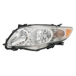 '09-'10 Toyota Corolla Driver Side Head Light Assembly