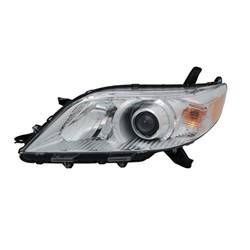 '11-'20 Toyota Sienna Driver Side Halogen Head Light Assembly
