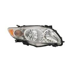 '09-'10 Toyota Corolla Passenger Side Head Light Assembly