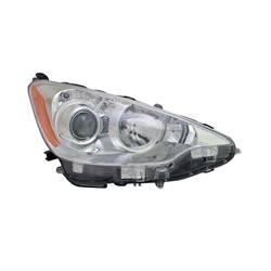 '12-'14 Toyota Prius C Passenger Side Halogen Head Light Assembly