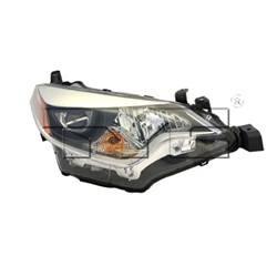 '14-'16 Toyota Corolla Passenger Side Head Light Assembly