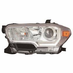 2016-2018 Toyota Tacoma Passenger's Headlight Assembly