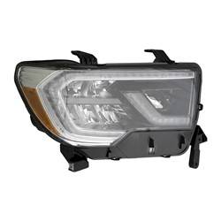 2018-2022 Toyota Sequoia Passenger's Headlight Assembly