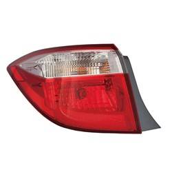 '14-'16 Toyota Corolla Driver Side Outer Tail Light Assembly