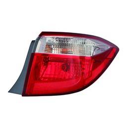 '14-'16 Toyota Corolla Passenger Side Outer Tail Light Assembly