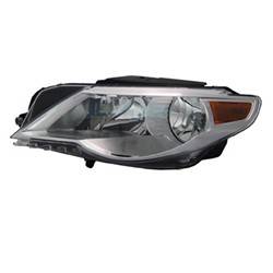 '09-'12 Volkswagen CC Driver Side Halogen Head Light Assembly