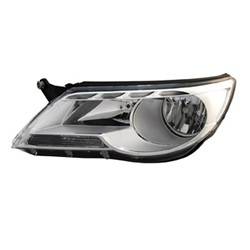 2009-2011 Volkswagen Tiguan Driver's Headlight Assembly