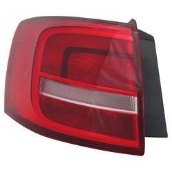 '15 Volkswagen Jetta Driver Side Outer Tail Light Assembly