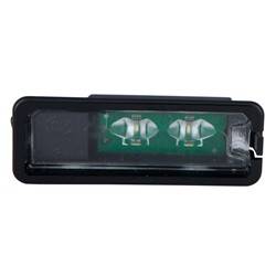 '12-'17 Volkswagen Beetle, '15-'20 Volkswagen e-Golf, '12-'16 Porsche 911, '13-'17 Volkswagen CC, '15-'19 Volkswagen Golf, '15-'19 Volkswagen Golf R Driver Or Passenger Side Led License Lamp Assembly