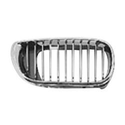 '02-'05 BMW 320i, '02-'05 BMW 325i, '02-'05 BMW 325xi, '02-'05 BMW 330i, '02-'05 BMW 330xi Passenger Side Upper Hood-Mounted Grille