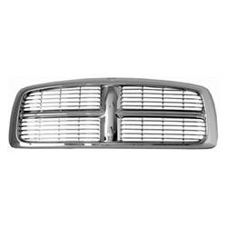 '02-'04 Dodge Ram 1500, '03-'05 Dodge Ram 2500, '03-'05 Dodge Ram 3500 Grille