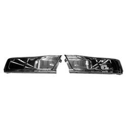 '15-'20 Ford F-150 Rear Bumper Face Bar [2-Pc Left And Right]