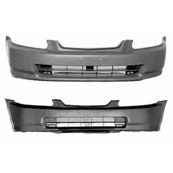 1996-1998 Honda Civic Front Bumper Cover