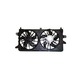 '05-'06 Buick Allure, '05-'06 Buick LaCrosse, '04-'05 Chevrolet Impala, '04-'08 Pontiac Grand Prix Dual Fan Assembly