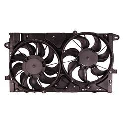 '11-'17 Buick Regal, '14-'19 Chevrolet Impala, '14-'16 Chevrolet Impala Limited, '13-'15 Chevrolet Malibu, '16 Chevrolet Malibu Limited Dual Fan Assembly For All Malibu Models Except Hybrid