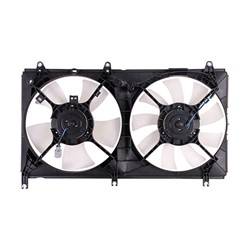 '04-'12 Mitsubishi Galant Radiator/Condenser Dual Fan Assembly